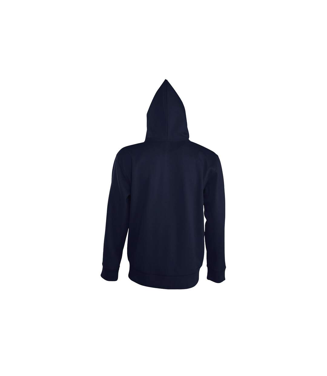 Seven sweatshirt à capuche et fermeture zippée homme bleu marine SOLS