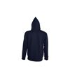 SOLS Mens Seven Full Zip Hooded Sweatshirt / Hoodie (French Navy) - UTPC340