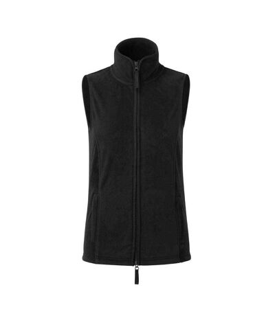 Premier Womens/Ladies Artisan Fleece Vest (Black)