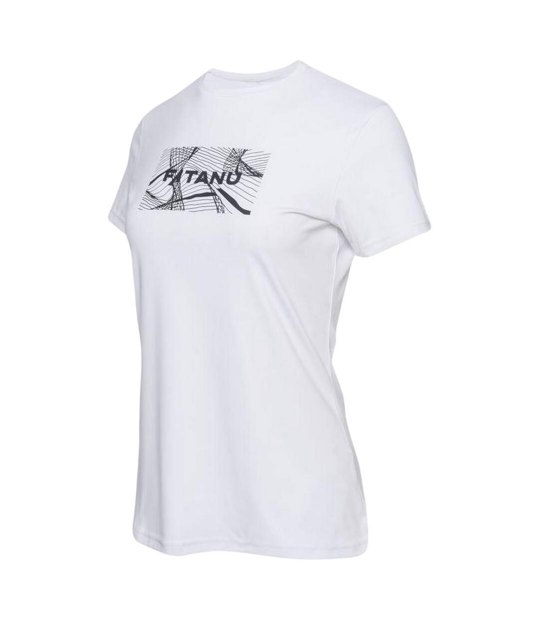 T-shirt Fanola Femme Blanc Fitanu-3