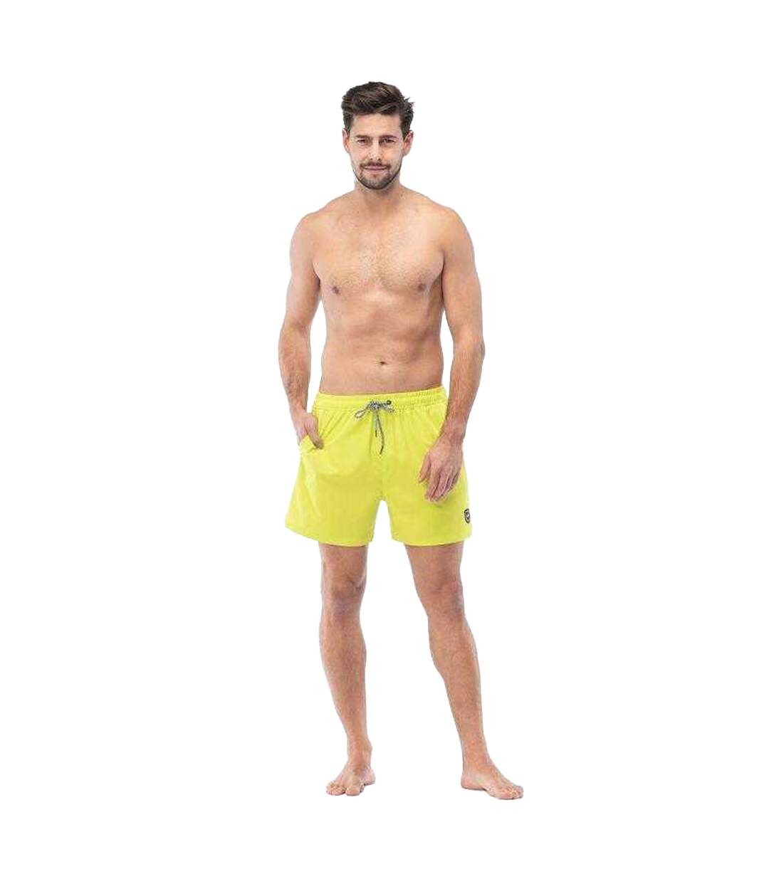Short De Bain Degras Homme Jaune Aquawave-1