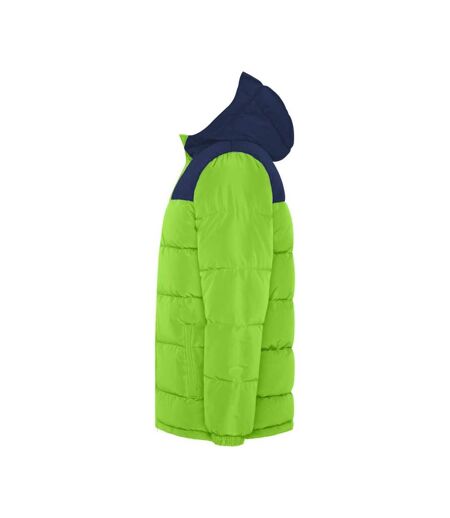 Unisex Adult Tallin Insulated Jacket Lime Navy Blue Roly