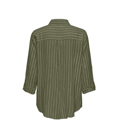 Chemise kaki femme only sabrina