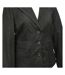 Womens/ladies leather short blazer black Eastern Counties Leather-4