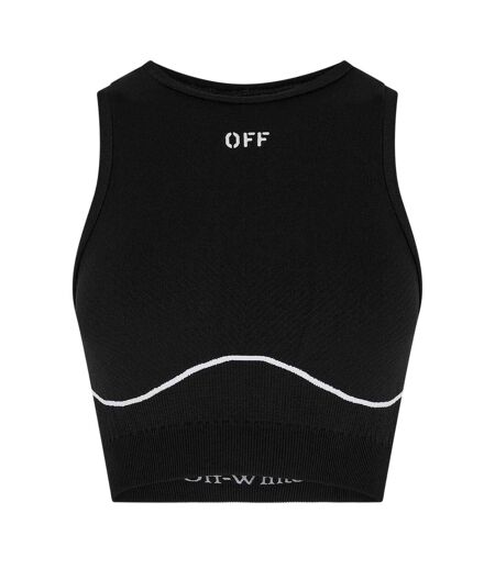 Haut Court Femme Noir Off White