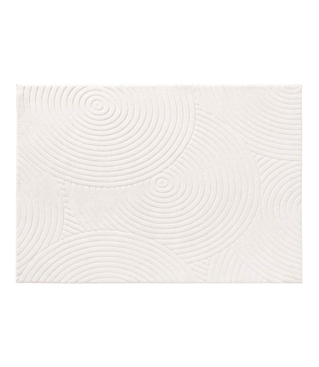 Tapis Déco Relief Lazio 120x170cm Naturel-1