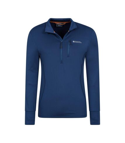 Haut polaire marathon homme bleu Mountain Warehouse