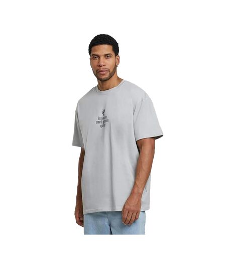 Mens Justice Oversized T-shirt Asphalte Léger Mister Tee