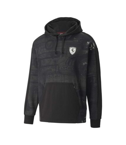 Sweat à Capuche Noir Homme Puma Ferrari 533718 - M