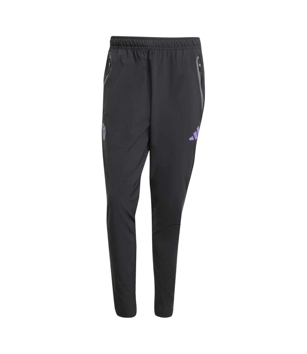 Pantalon De Survêtement Motif/style Manchester United Fc 2025/2026 Homme Noir Adidas-1