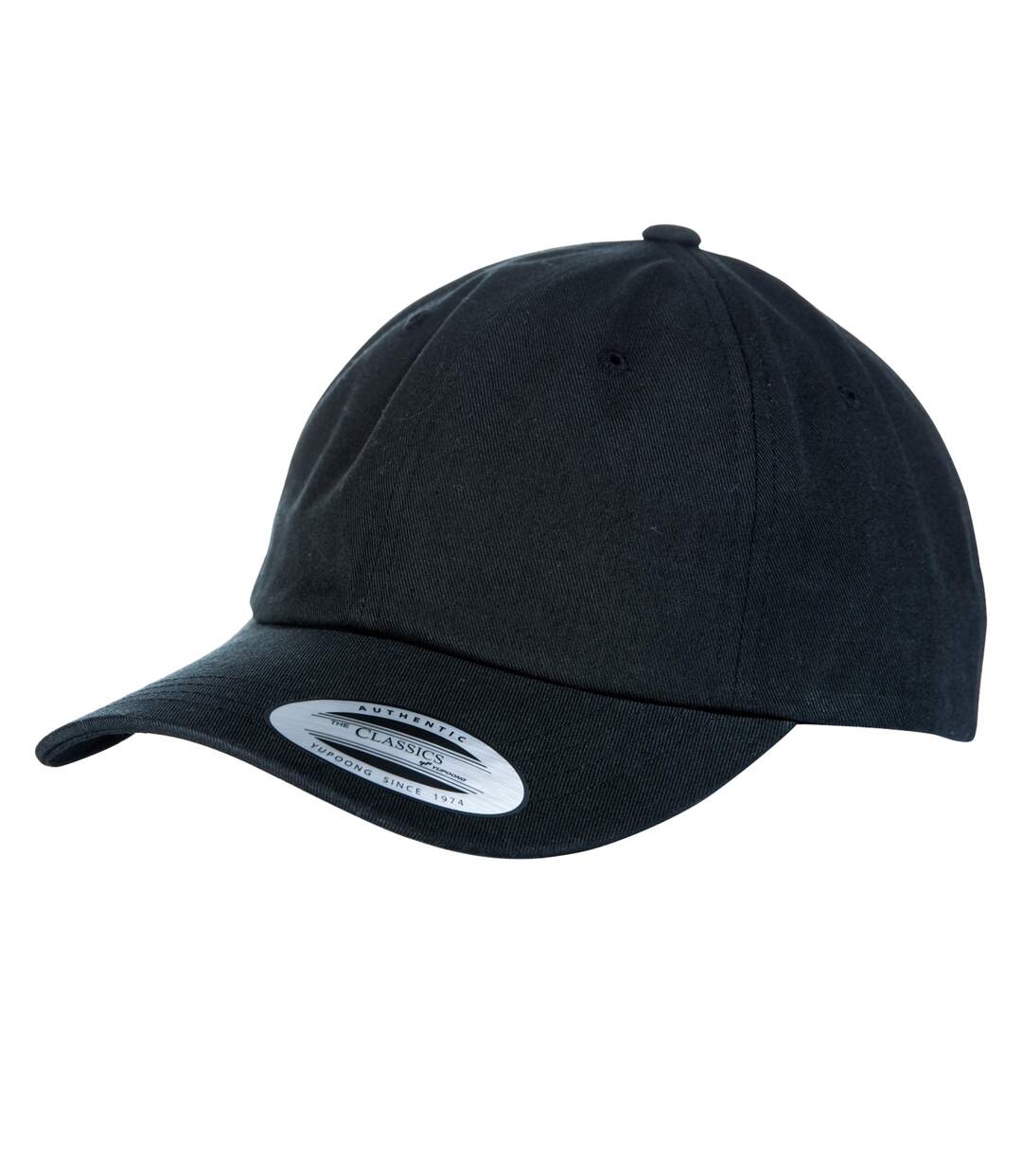 Yupoong Flexfit 6-panel Baseball Cap With Buckle (Black) - UTRW5390-2
