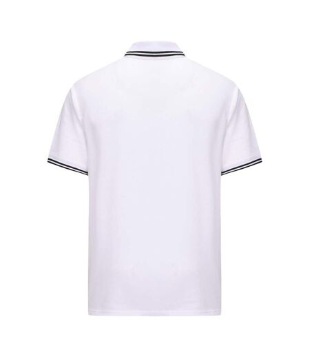 Polo Manches Courtes Barton Homme Blanc Pretty Green