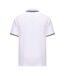 Polo Manches Courtes Barton Homme Blanc Pretty Green-2