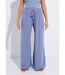 Pantalon large fluide sport taille élastiquée-1