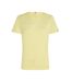 T-shirt Jaune Femme Tommy Hilfiger Reg Corp - S