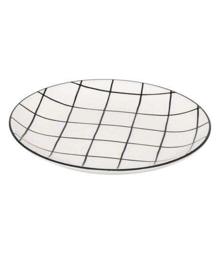 Lot de 6 Assiettes à Dessert Family Corner 20cm Blanc