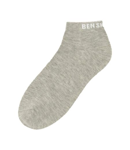 Socquettes Adulte Noir Blanc Gris Ben Sherman