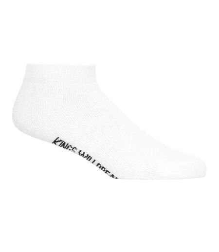 Pack Of 3  Mens Ankle Socks  Multicoloured Kings Will Dream