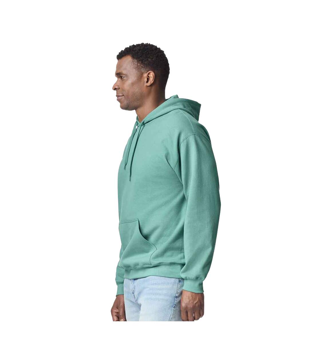 Sweat À Capuche Softstyle Adulte Aquatique Gildan-3