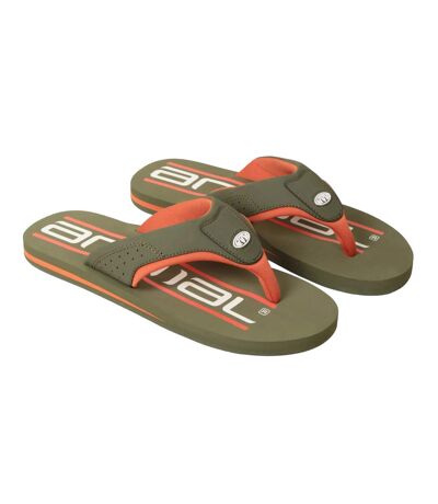 Tongs Jekyl Homme Vert Foncé Animal