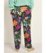 Pantalon fluide stretch, fleuri poétique-2