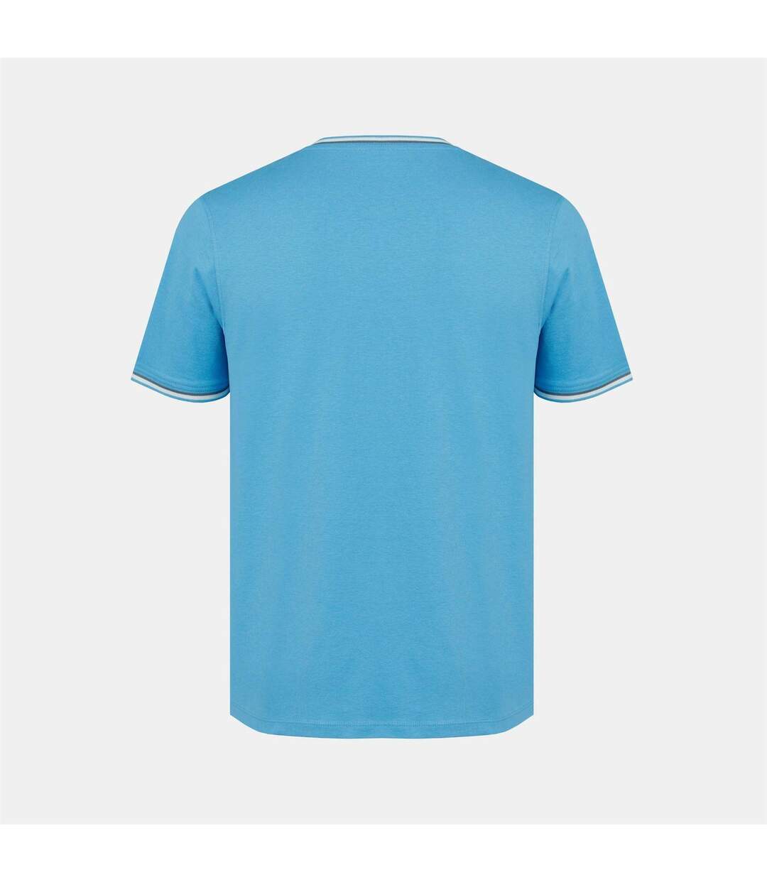 Mens Cotton T-shirt Bright Blue Slazenger-3