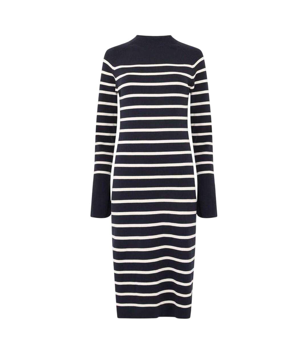Robe Moulante Motif/style À Rayures Milena Femme Nuit Crème French Connection-2