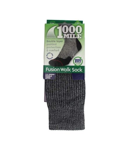 Mens' Fusion Repreve Double Layer Socks - 1 Pack