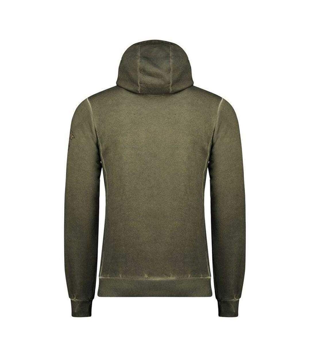 Sweat À Capuche Motif/style Badge Gymclass Eo Homme Vert Geographical Norway-2