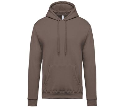 Sweat-shirt à capuche - Unisexe - K476 - marron moka