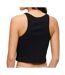 Top noir femme superdry embroidered racer-2