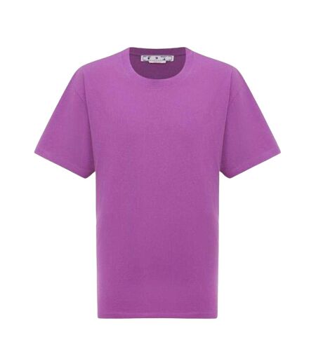 T-shirt Motif Diagramme Homme Violet Off White