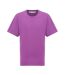 T-shirt Motif Diagramme Homme Violet Off White-1