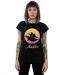 Disney - T-shirt ALADDIN FLYING SUNSET - Femme (Noir) - UTBI16273-2