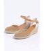 Espadrilles compensées cuir semelles corde-4