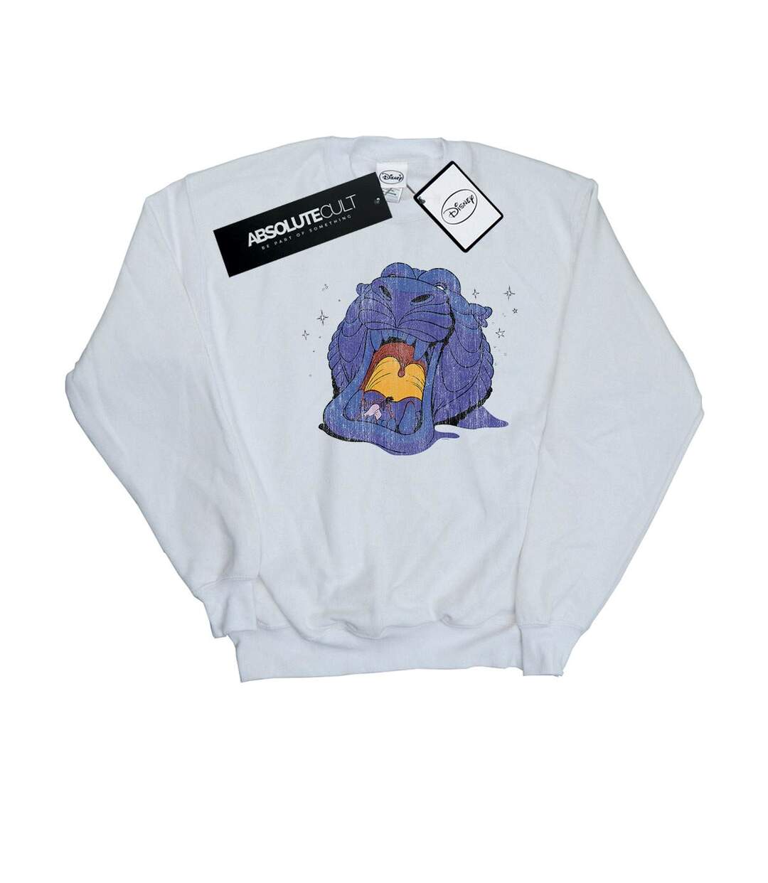 Disney - Sweat ALADDIN CAVE OF WONDERS DISTRESSED - Femme (Blanc) - UTBI13190-1