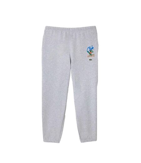 Unisex adult iconic jogging bottoms grey Lacoste