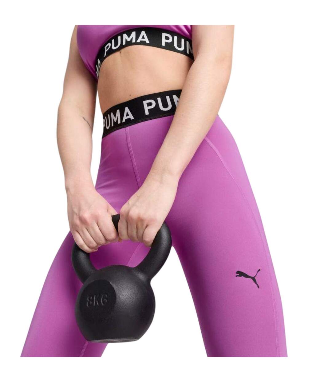 Legging Entraînement Strong Femme Violet Clair Puma-4