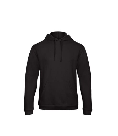 B&C Adults Unisex ID. 203 50/50 Hooded Sweatshirt (Black) - UTBC3648