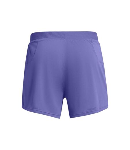 Mens Launch Elite Shorts Purple Under Armour