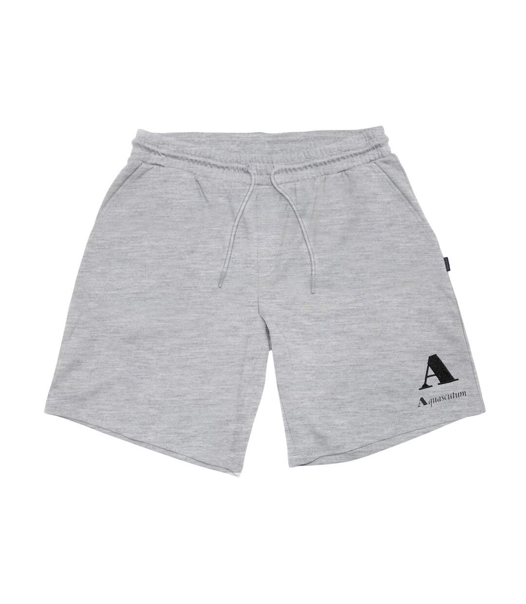 Mens Jersey Shorts Grey Aquascutum-1