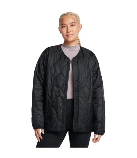 Doudoune Motif/style Matelassage En Losanges Femme Noir Under Armour