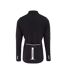 Womens/ladies Thermal Long-sleeved Cycling Jersey Black Pinnacle-2