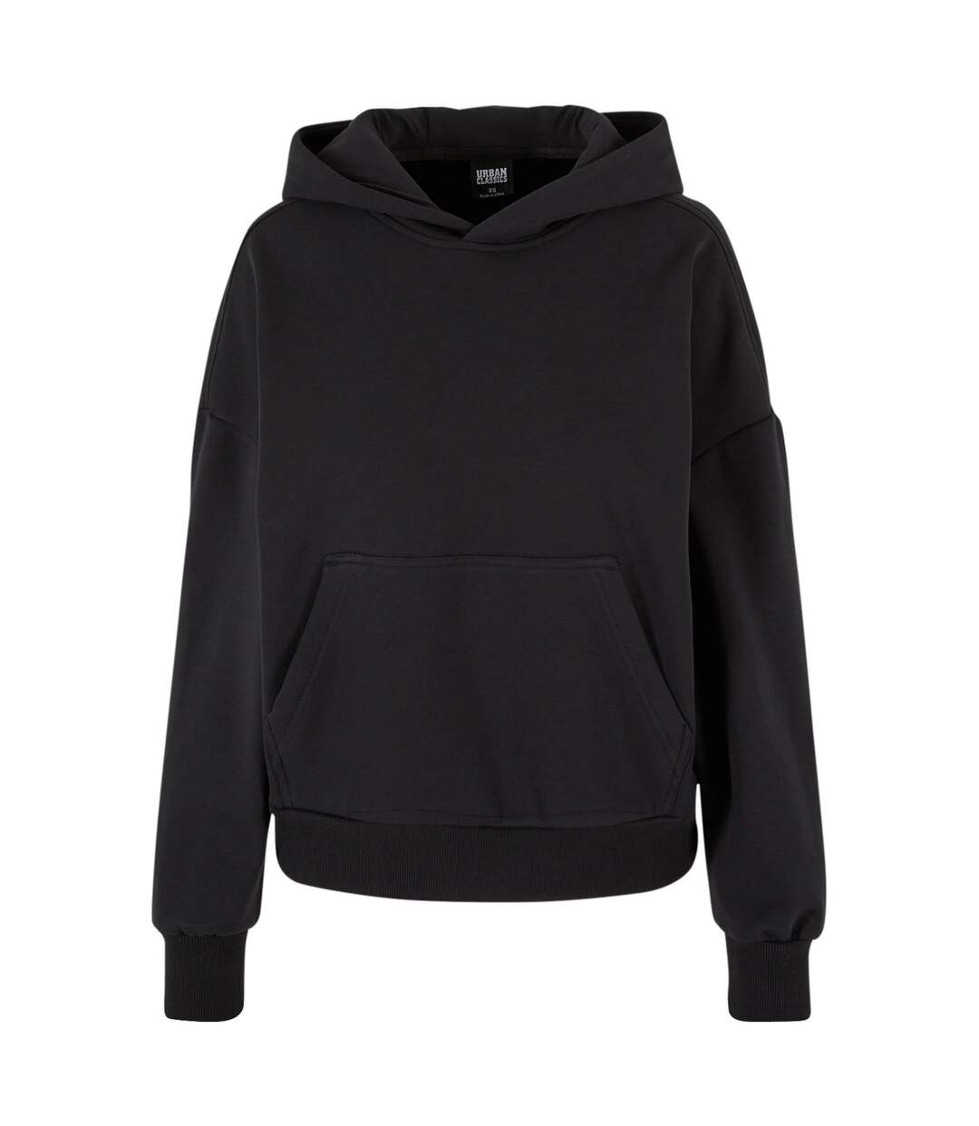 Sweat À Capuche Cozy Femme Noir Urban Classics-1