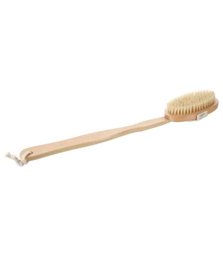 Brosse à Dos en Bois Détachable 43cm Naturel
