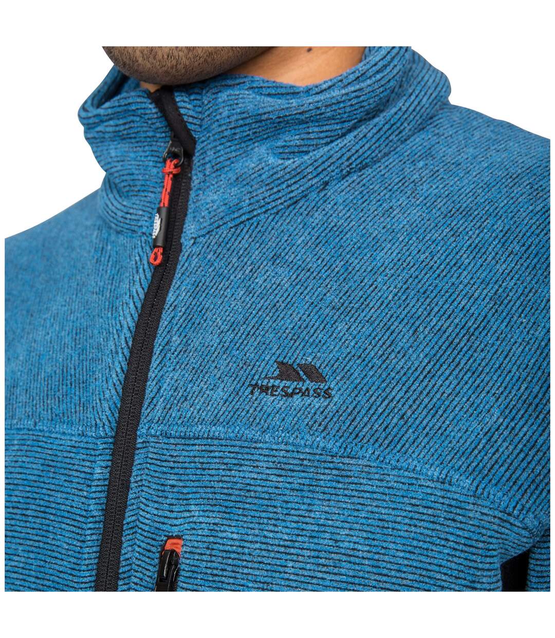 Trespass Mens Jynx Full Zip Fleece Jacket (Blue) - UTTP256-2