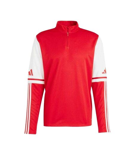 Haut Entraînement Squadra Homme Blanc Rouge Adidas
