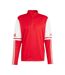 Haut Entraînement Squadra Homme Blanc Rouge Adidas-2