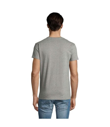 T-shirt Imperial Homme Gris Chiné SOLS