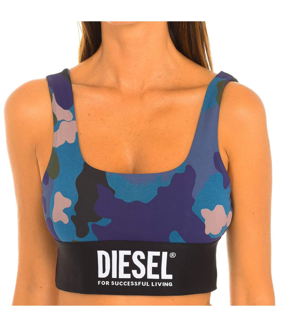 Women's wireless cotton sports bra A03061-0AEAS